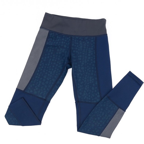 Lululemon High-Rise Blue Geometric Jogger Leggings Size 2 - Picture 2 of 4